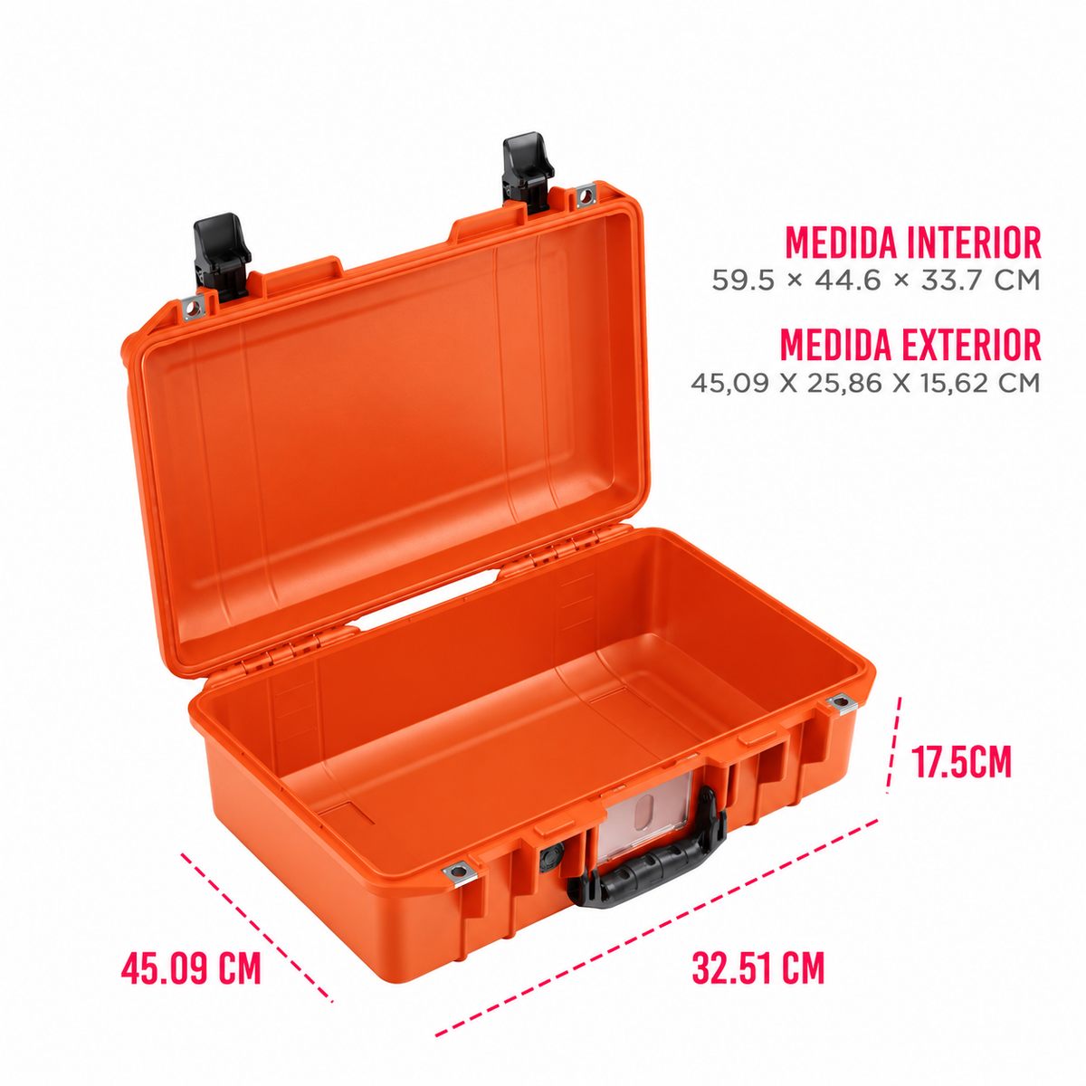 Estuche Pelican Air 1485 Orange #color_Orange