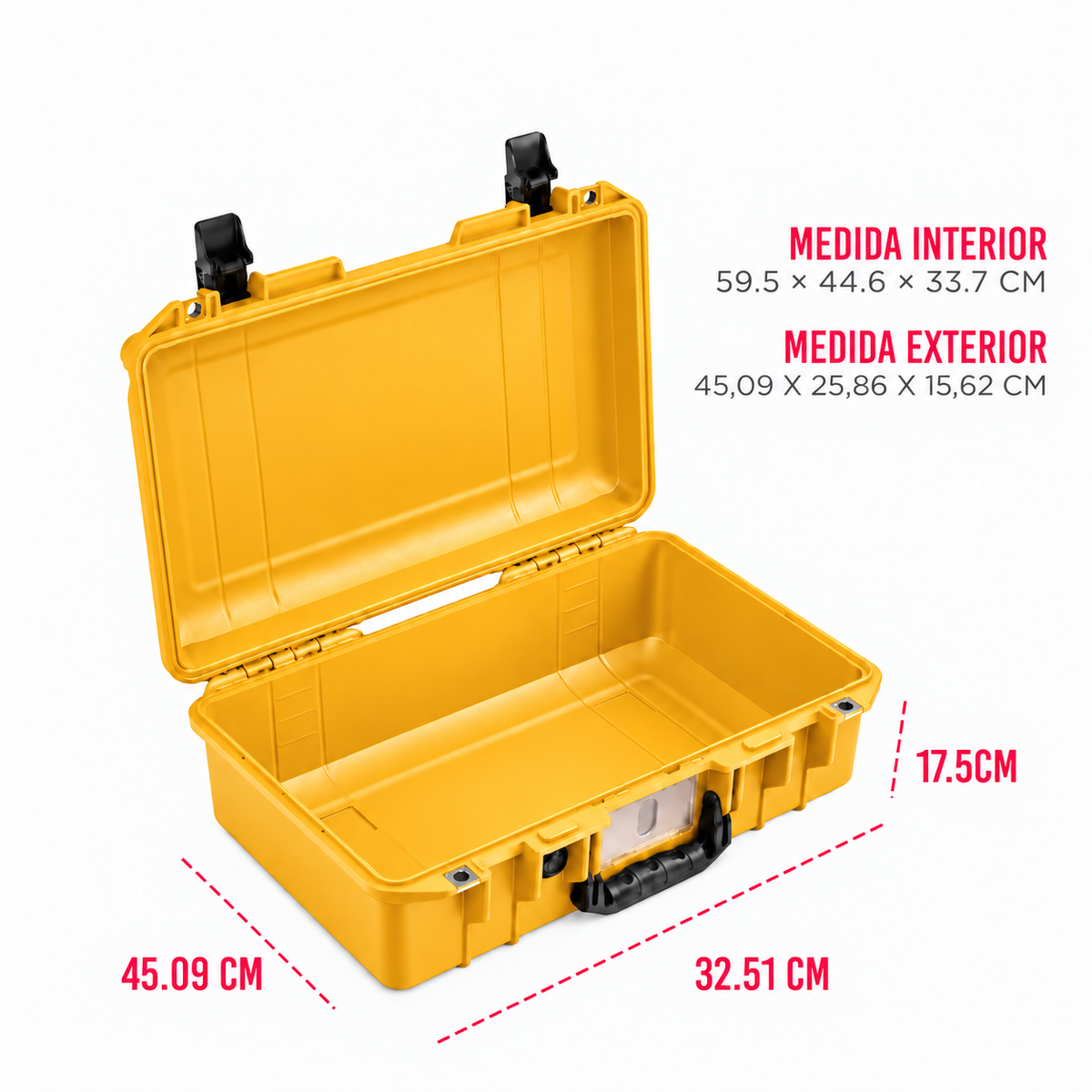 Estuche Pelican Air 1485 Yellow #color_Yellow
