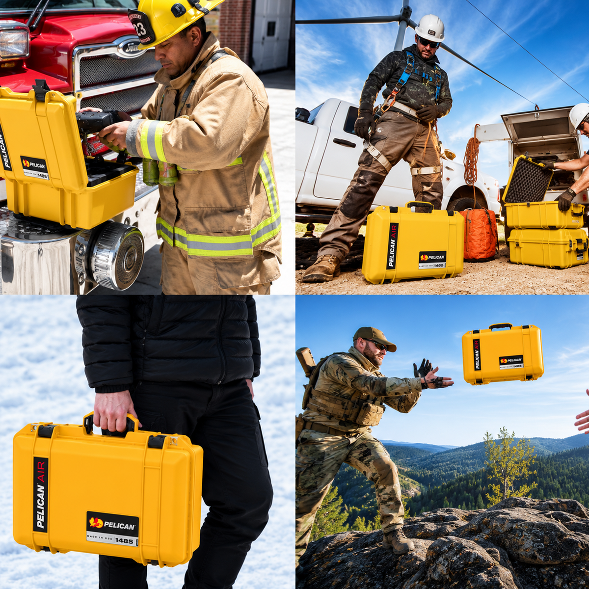 Estuche Pelican Air 1485 Yellow #color_Yellow
