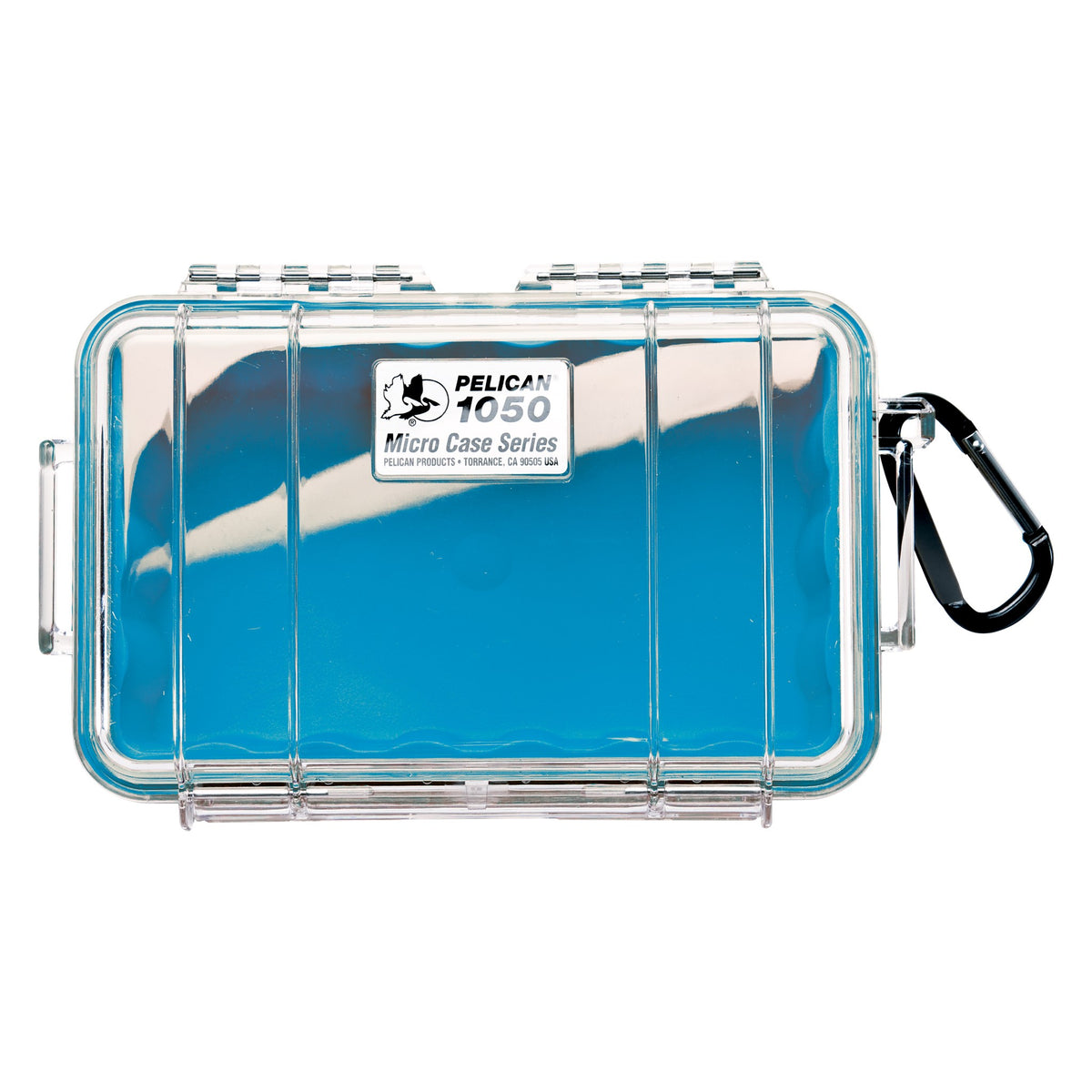 Micro case de protección pelican 1050 Blue/Clear #color_Blue/Clear