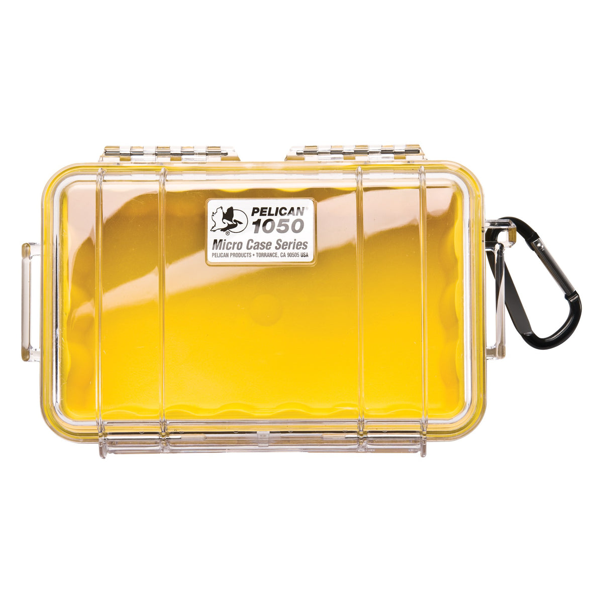 Micro case de protección pelican 1050 Yellow/Clear #color_Yellow/Clear