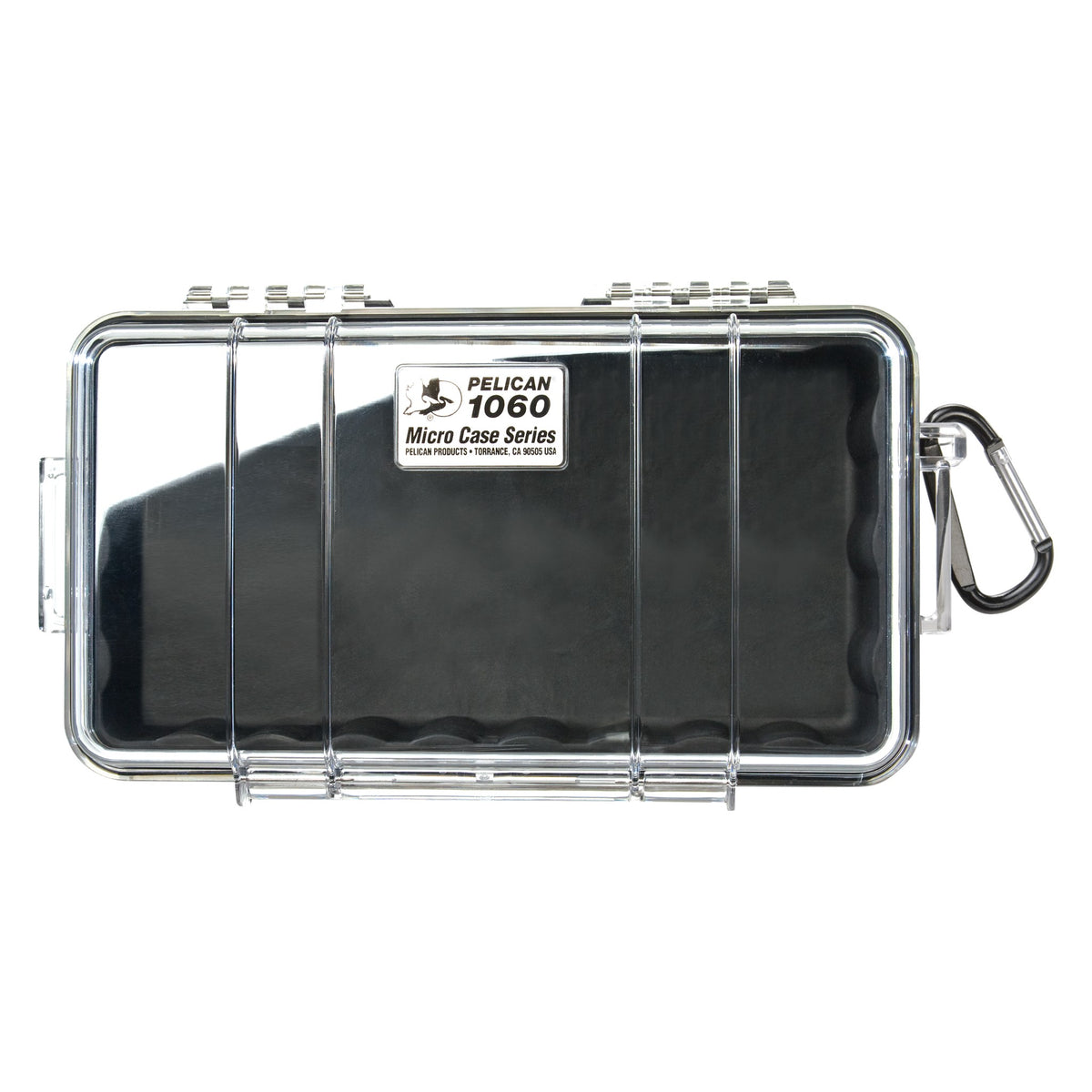 Micro case de protección pelican 1060 Black/Clear #color_Black/Clear