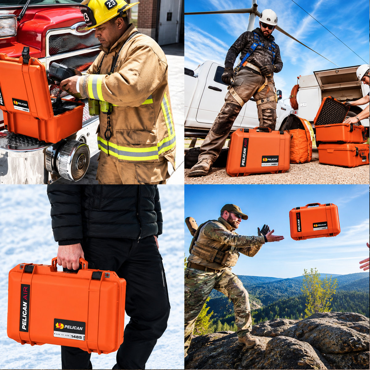 Estuche Pelican Air 1485 Orange #color_Orange