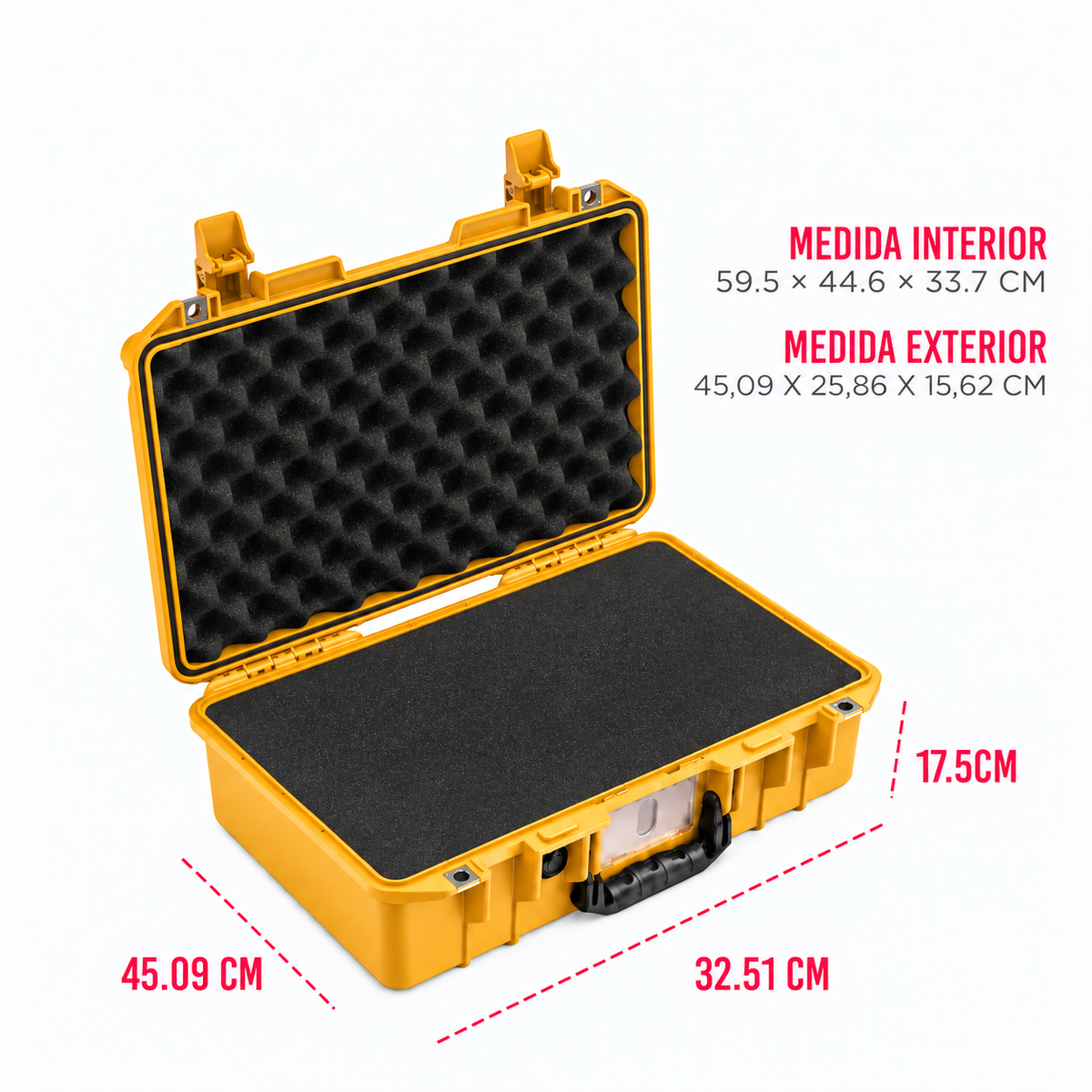 Estuche Pelican Air 1485 Yellow #color_Yellow