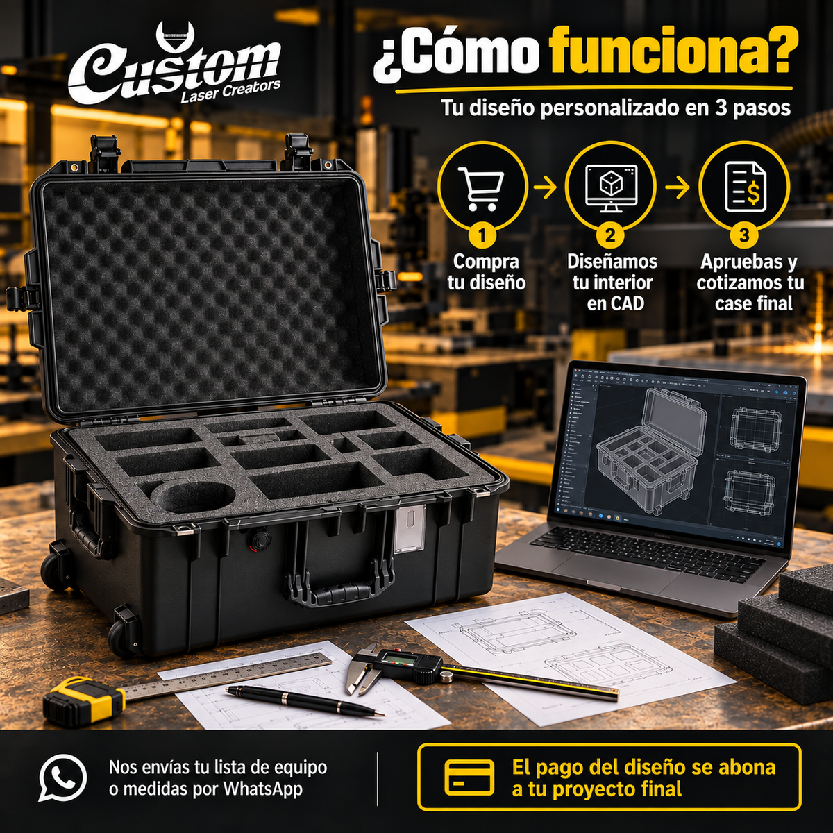 Desarrollo de diseño — $300 abonables a tu proyecto
