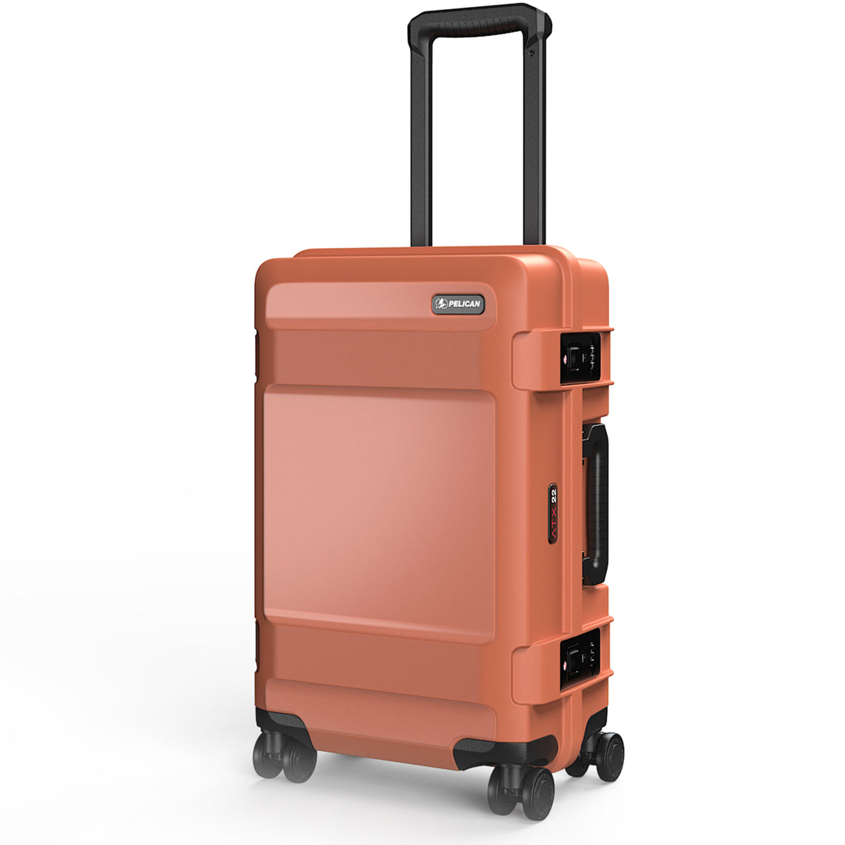 Maleta de mano rígida Pelican ATX 22 Iron Clay, vista en ángulo #color_Iron Clay