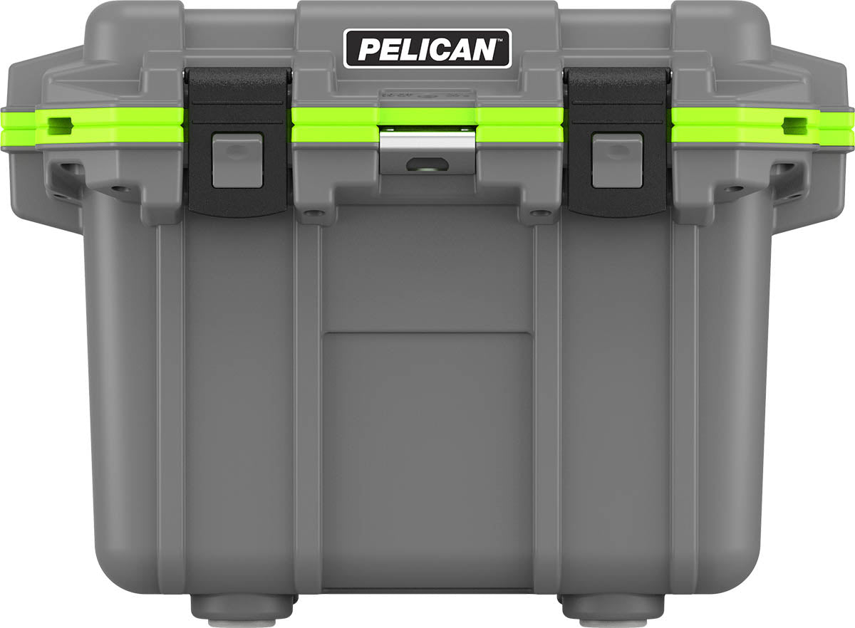 Hielera Pelican 30 QT Dark Gray/Green #color_Dark Gray/Green