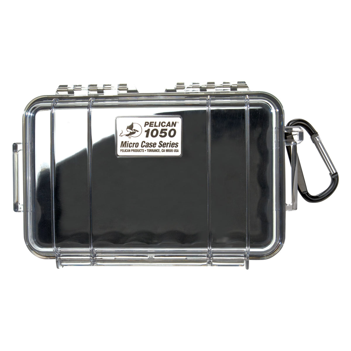Micro case de protección pelican 1050 Black/Clear #color_Black/Clear