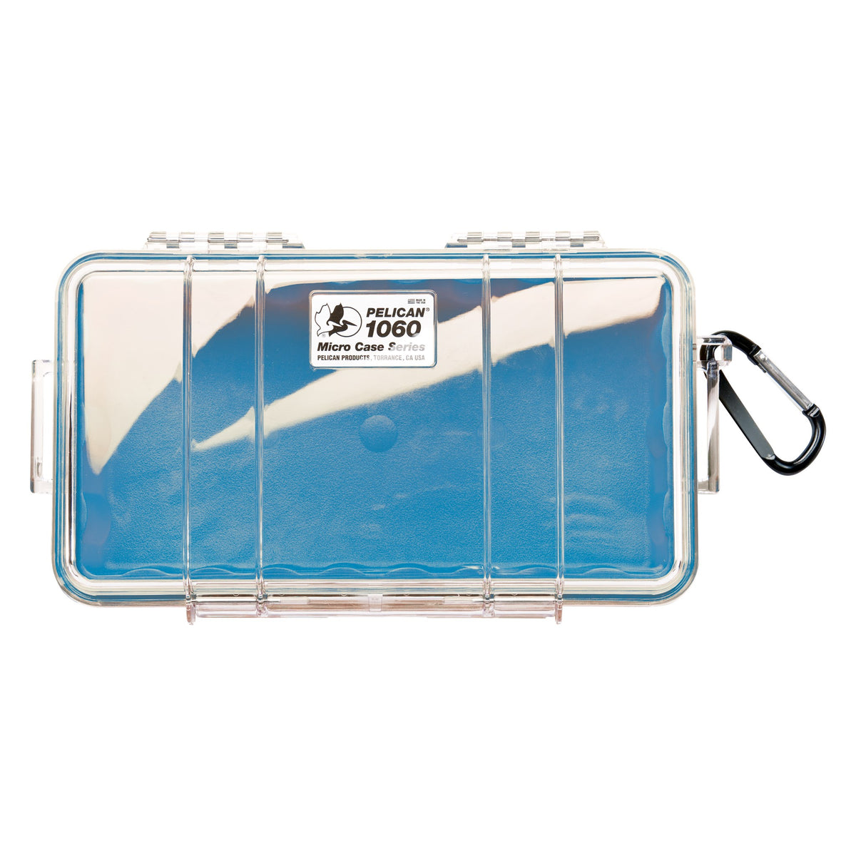 Micro case de protección pelican 1060 Blue/Clear #color_Blue/Clear