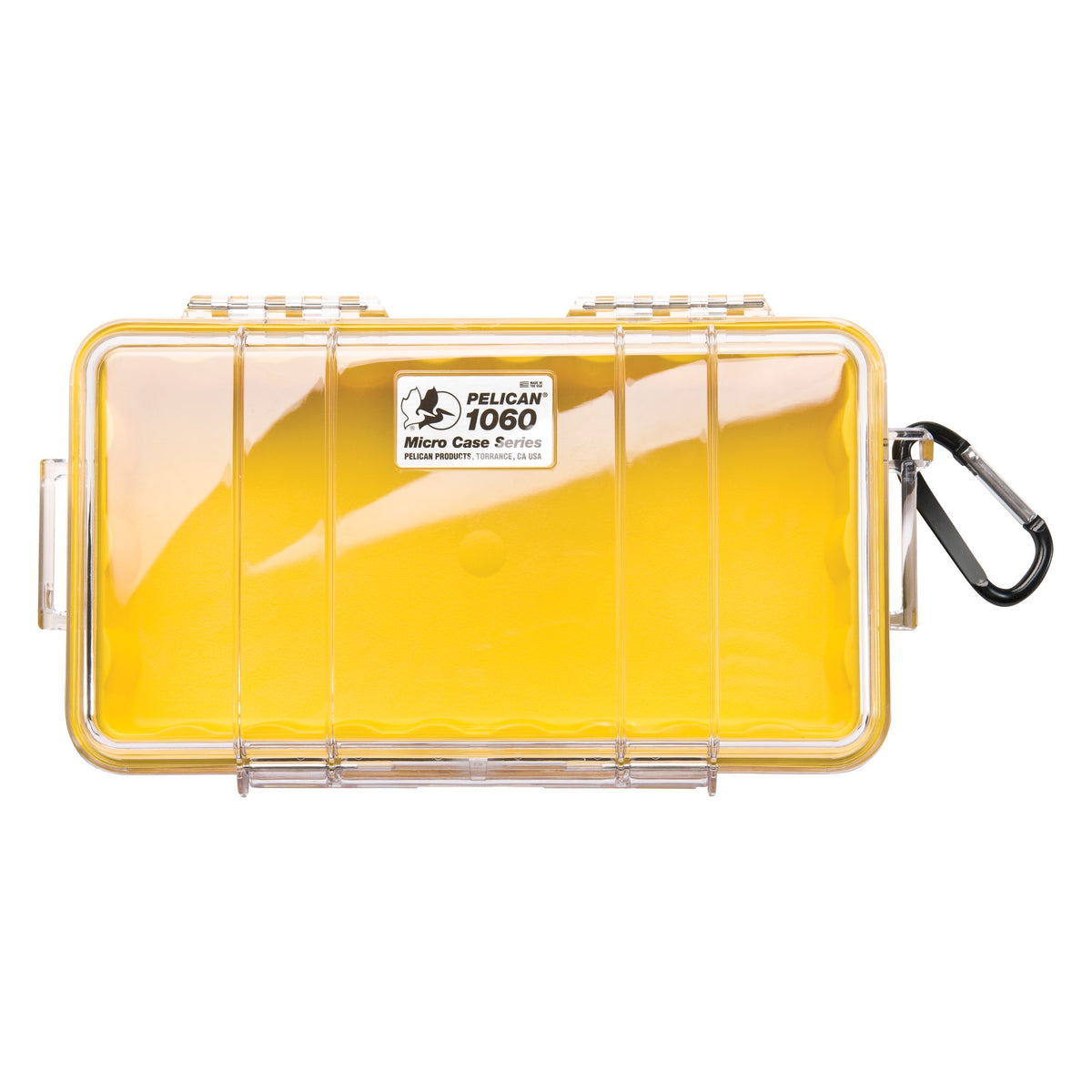 Micro case de protección pelican 1060 Yellow/Clear #color_Yellow/Clear